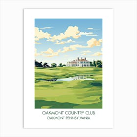 Oakmont Country Club   Oakmont Pennsylvania 3 Art Print