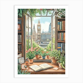 London Window Art Print