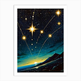 Stars In The Sky 8 Art Print