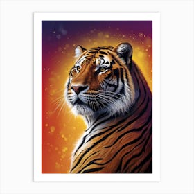 Tiger 10 Art Print