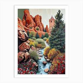 Red Rock Canyon Art Print