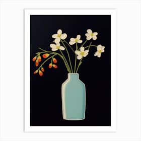 Flowers In A Vase 3 Art Print