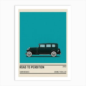 Road To Perdition Car Art Print