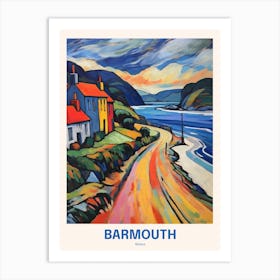 Barmouth Wales 5 Uk Travel Poster Art Print