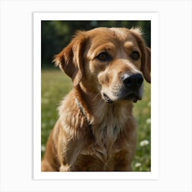 Golden Retriever 2 Art Print