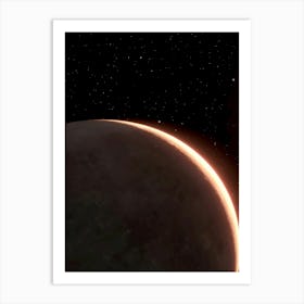 Star Wars Planet Art Print