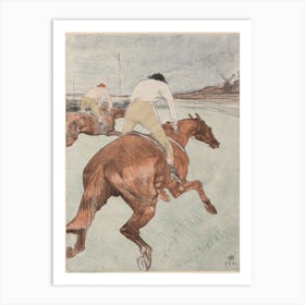The Jockey (1899), 1, Henri de Toulouse-Lautrec Art Print