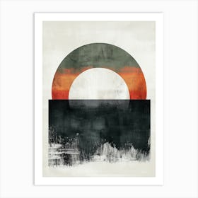 Cauchy Bauhaus Mid Century Art Print