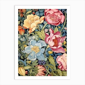 William Morris Flowers 6 Art Print