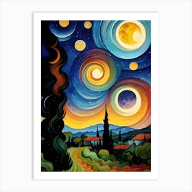 Starry Night 10 Art Print