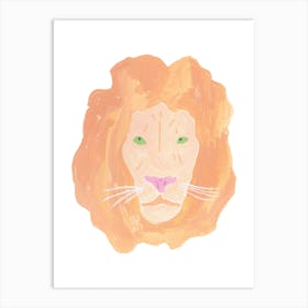 Lion of Courage Art Print