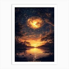 Starry Night 128 Art Print