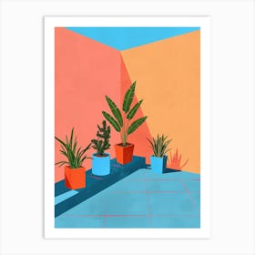 Potted Plants 28 Art Print