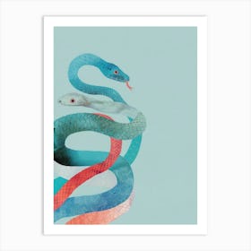 Snakes 1 Art Print