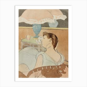 The Lamp (1890–1891), Mary Cassatt Art Print