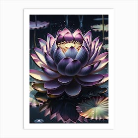 Lotus Flower 7 Art Print