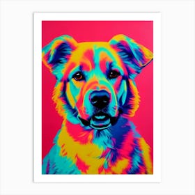 Kuvasz Andy Warhol Style Dog Art Print