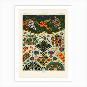 Japanese Pattern, Albert Racine (4) Art Print