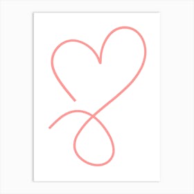 Heart Of Love 3 Art Print