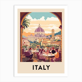 Vintage Travel Poster Italy 10 Art Print