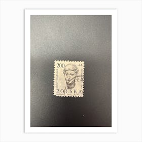 Postage Stamp 6 Art Print