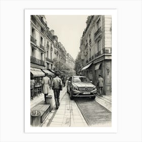 Paris Street Art Print