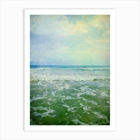 Sand And Sea 2 Art Print