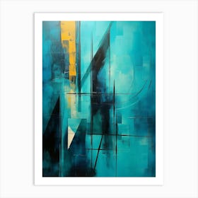 Avant Garde Abstract 67 Art Print