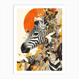 Zebra 12 Art Print