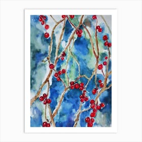 Redcurrant 2 Classic Fruit Art Print