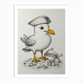 Seagull 4 Art Print