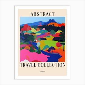 Abstract Travel Collection Poster Japan 3 Art Print
