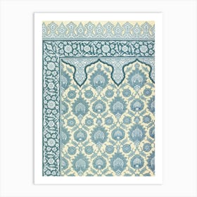 Arabic Art Pattern, Emile Prisses D’Avennes, La Decoration Arabe Art Print