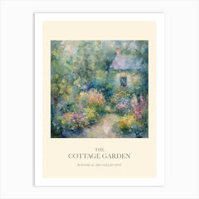 Nature Cottage Garden Poster 5 Art Print