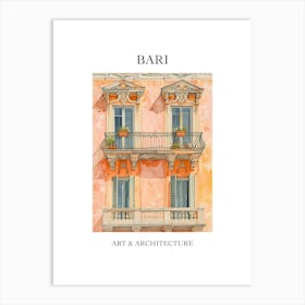 Bari Travel And Architecture Poster 3 Art Print