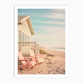 California Dreaming - Along the Beach Art Print