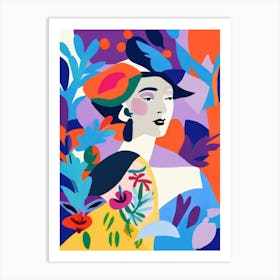 Asian Woman 5 Art Print