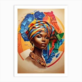 African Woman 2 Art Print