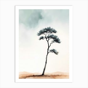 Lone Pine Tree 1 Art Print