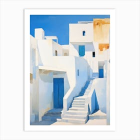 Blue Doors Art Print