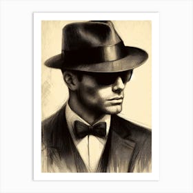 Creative Male Portrait 78 Art Print