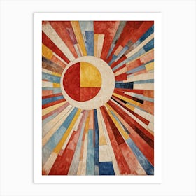 Sunburst no2 Art Print