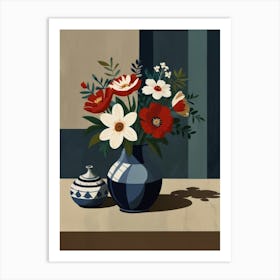 Flowers In A Vase 88 Art Print