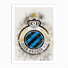 Club Brugge Kv 3 Art Print