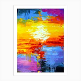 Abstract Painting 48 Art Print