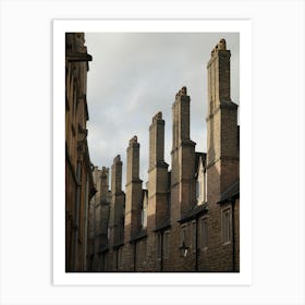 Chimneys In Oxford Art Print