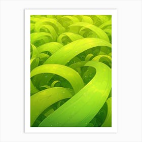 Green Grass Art Print