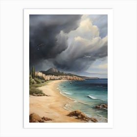 Stormy Sea.31 Art Print