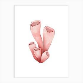 Pink Coral Art Print