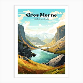 Gros Morne National Park Canada Travel Art Art Print